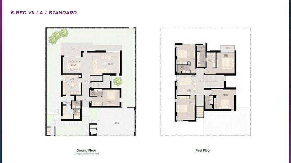 Floor plan -  -  Athlon by Aldar  - etamea.com
