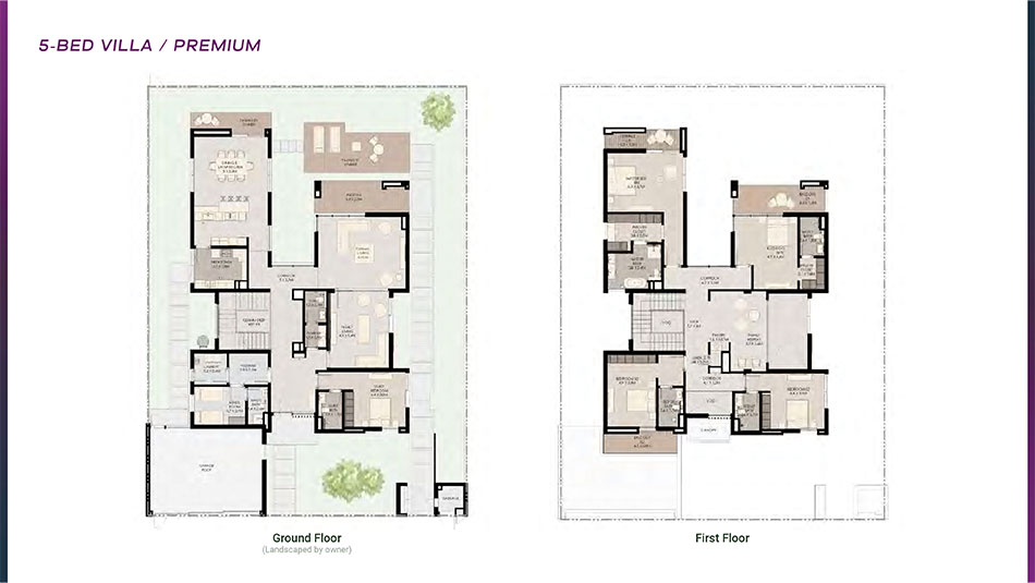 Floor plan -  -  Athlon by Aldar  - etamea.com