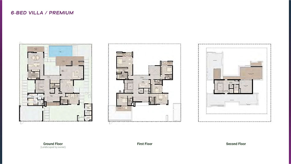 Floor plan -  -  Athlon by Aldar  - etamea.com